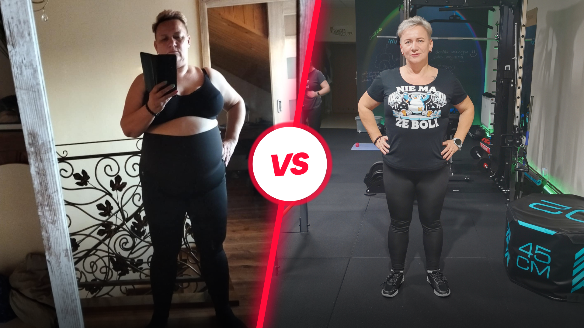 Ewa — transformacja sylwetki, 25 kg mniej w 4 miesiące